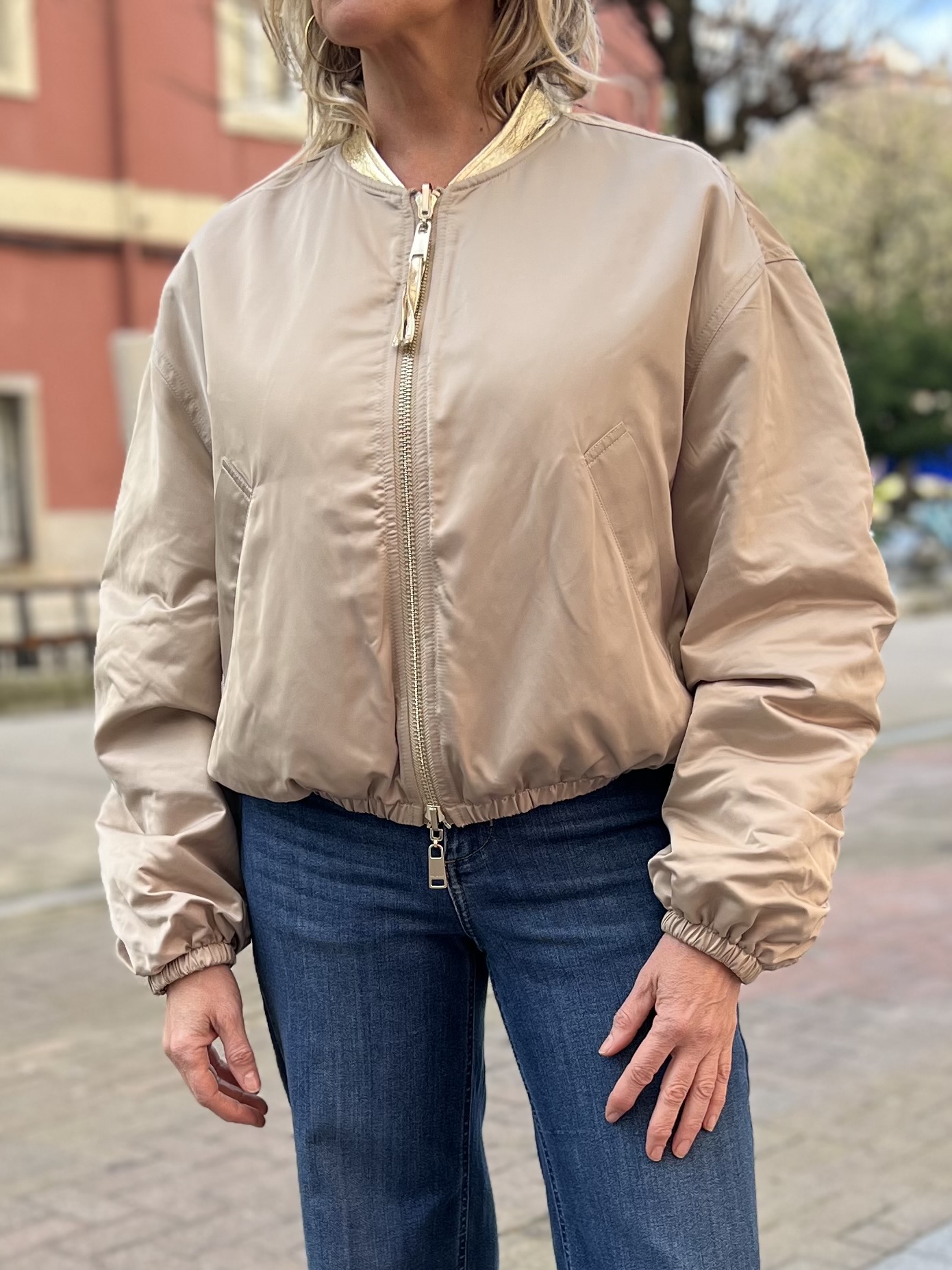 Chaqueta bomber reversible - Imagen 2