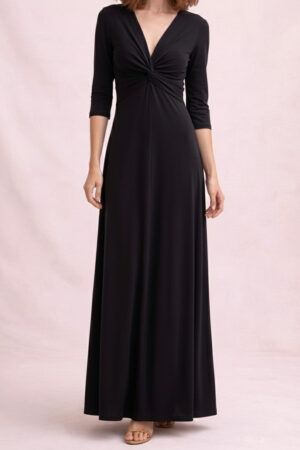 Vestido negro "Nori Nook"