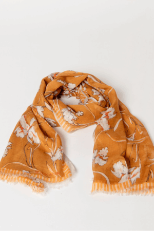 Pañuelo floral ligero