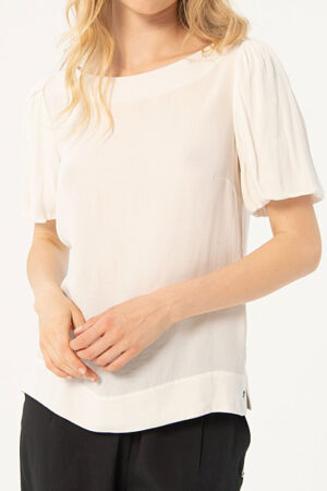 Blusa mangas abullonadas
