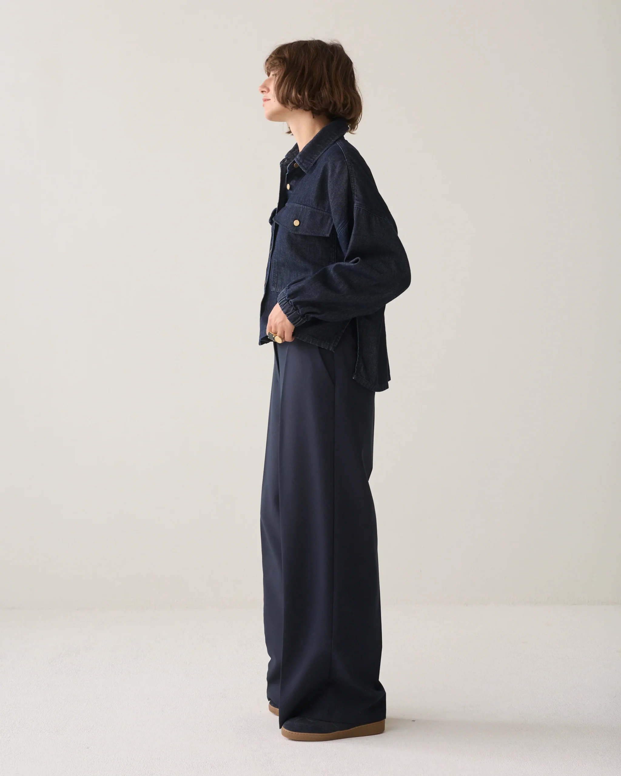 Pantalones pernera ancha - Imagen 4