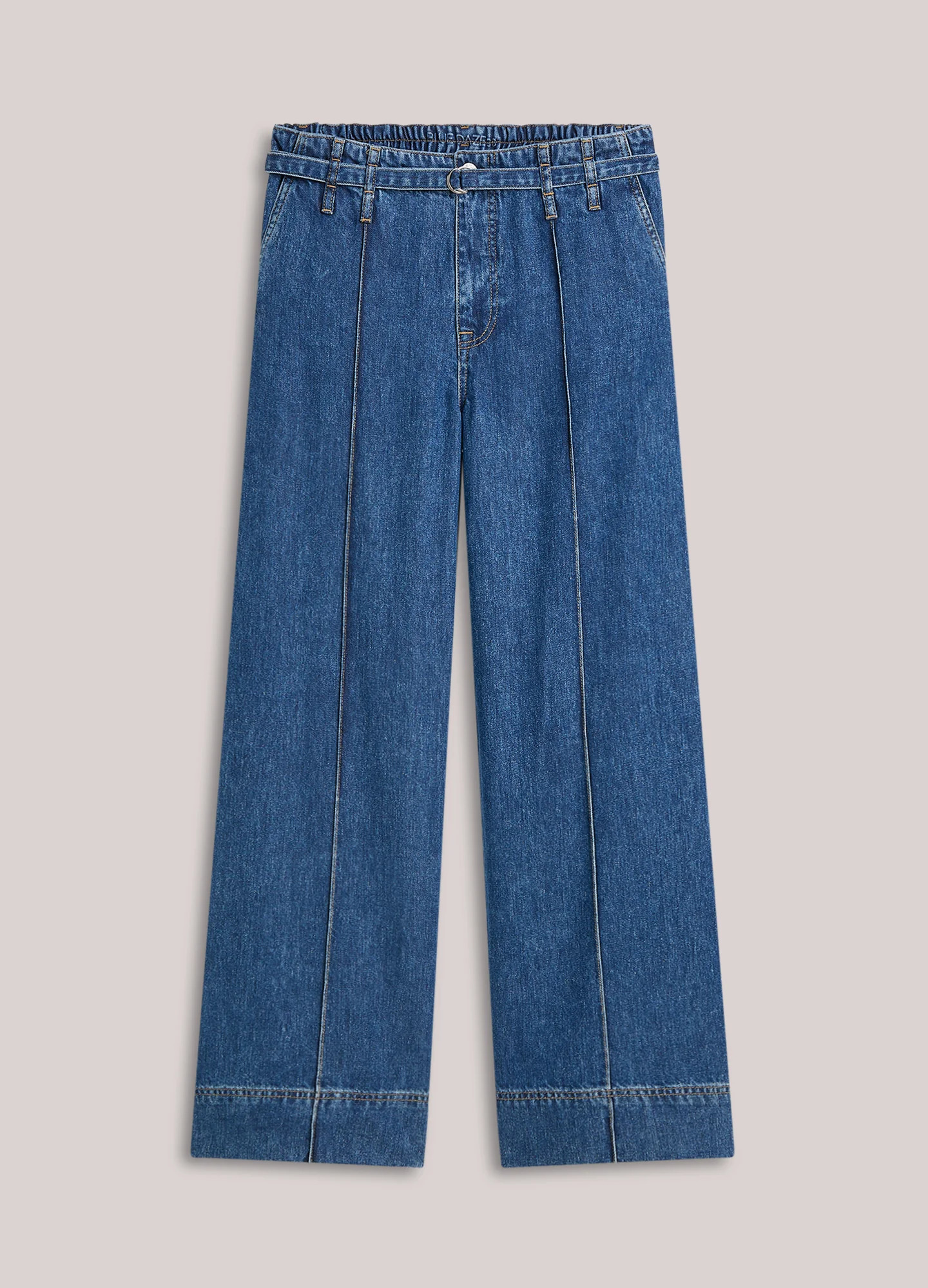 Vaqueros pernera recta tejido Tencel - Imagen 6