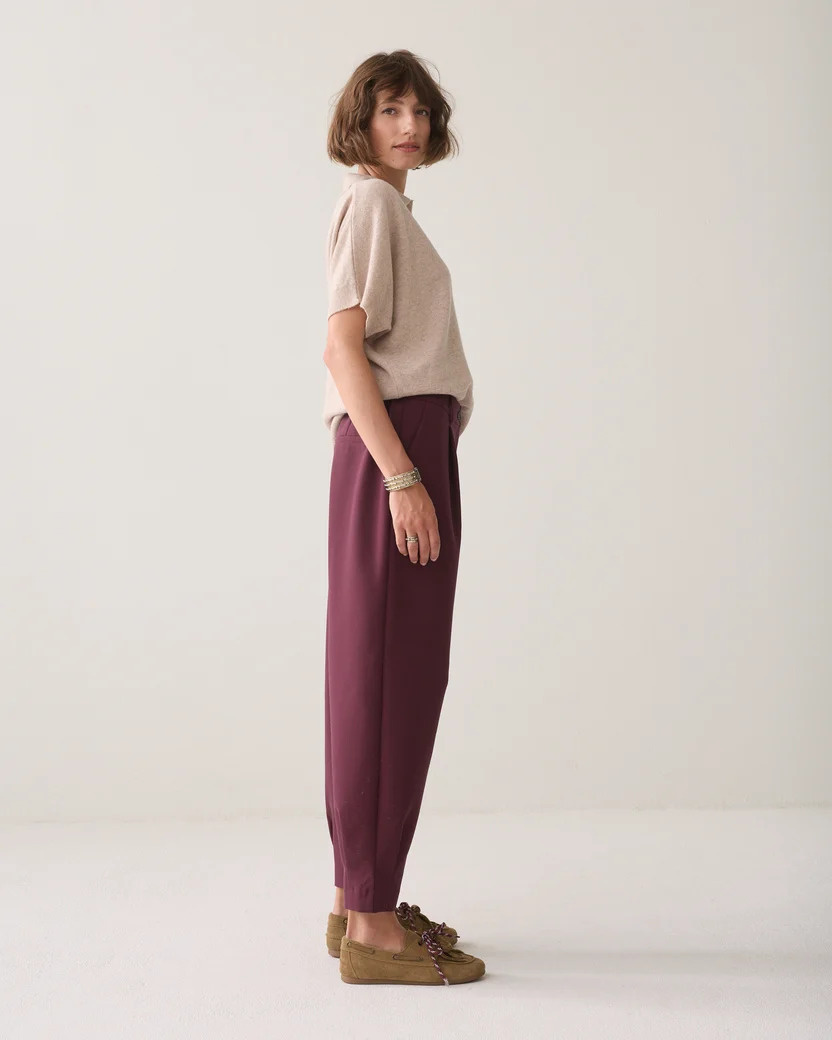Pantalones tejido efecto espuma - Imagen 3