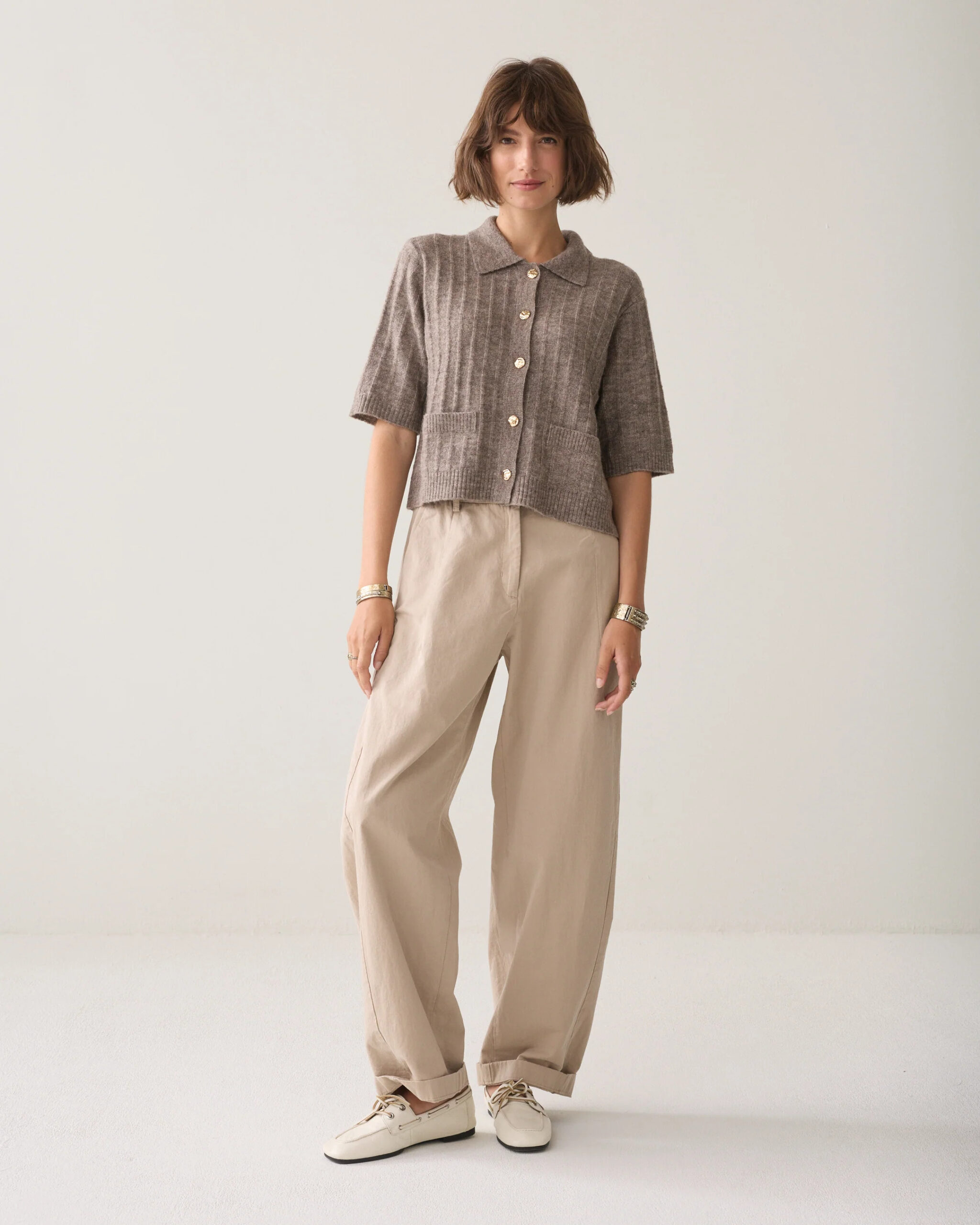 Pantalones "Barrel-fit"