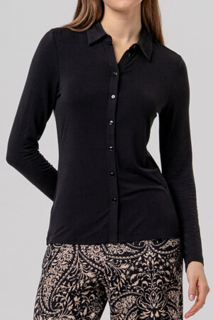 Camisa ajustada de bambú
