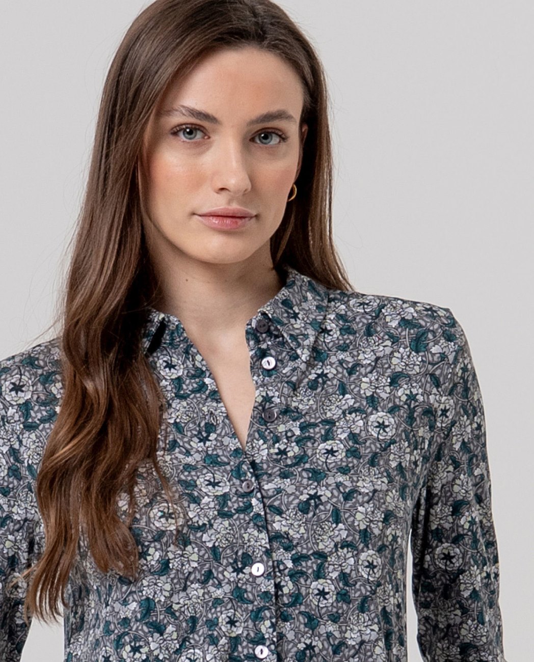 Camisa estampada de viscosa - Imagen 3