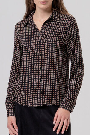 Camisa de corte holgado