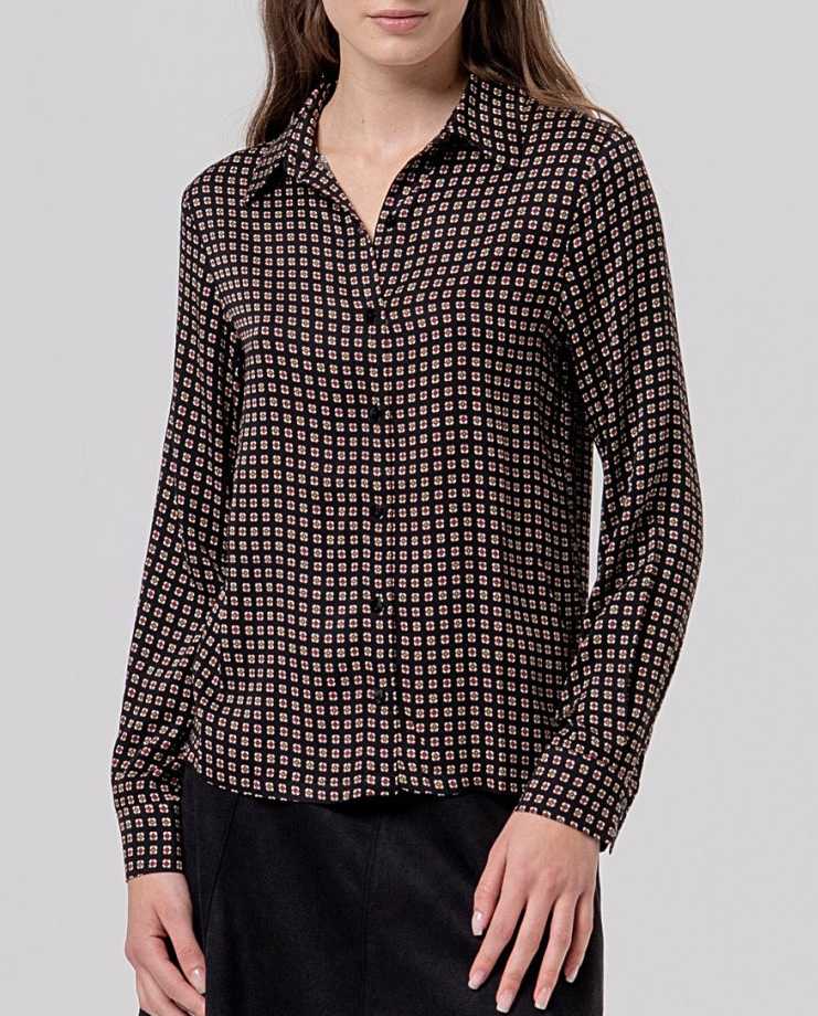Camisa de corte holgado