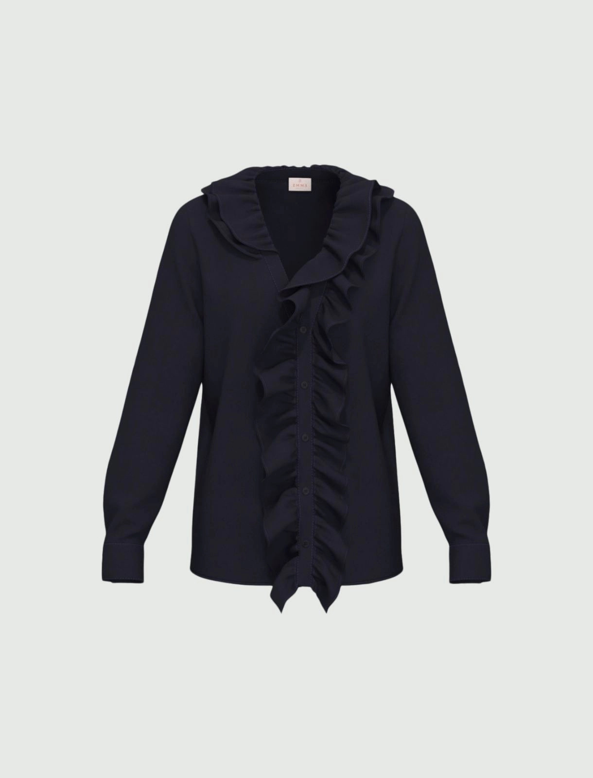 Camisa con volantes - Imagen 7