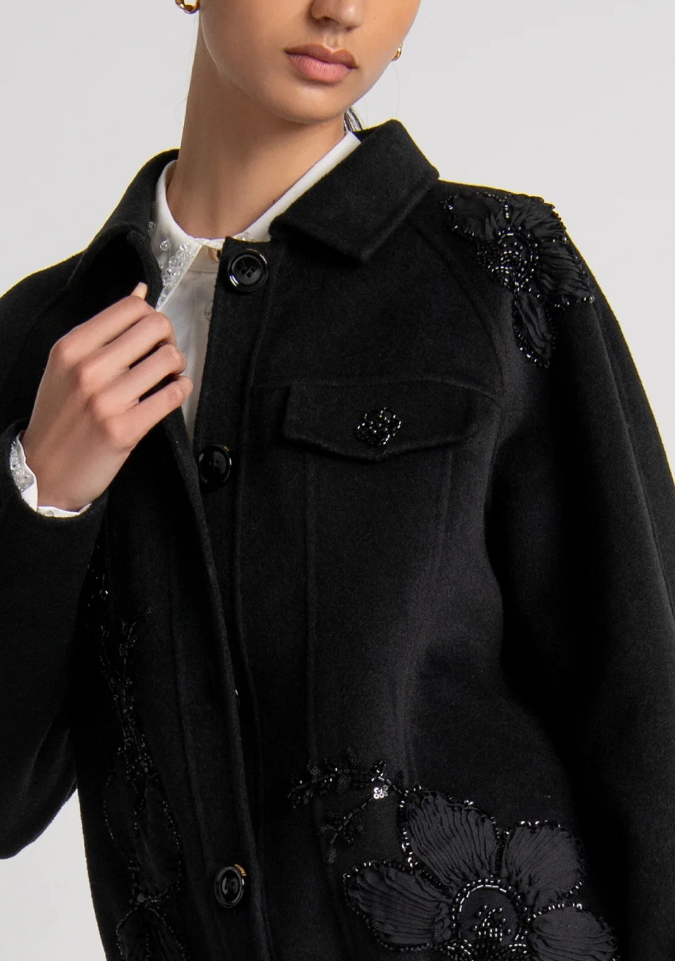 Chaqueta bordada