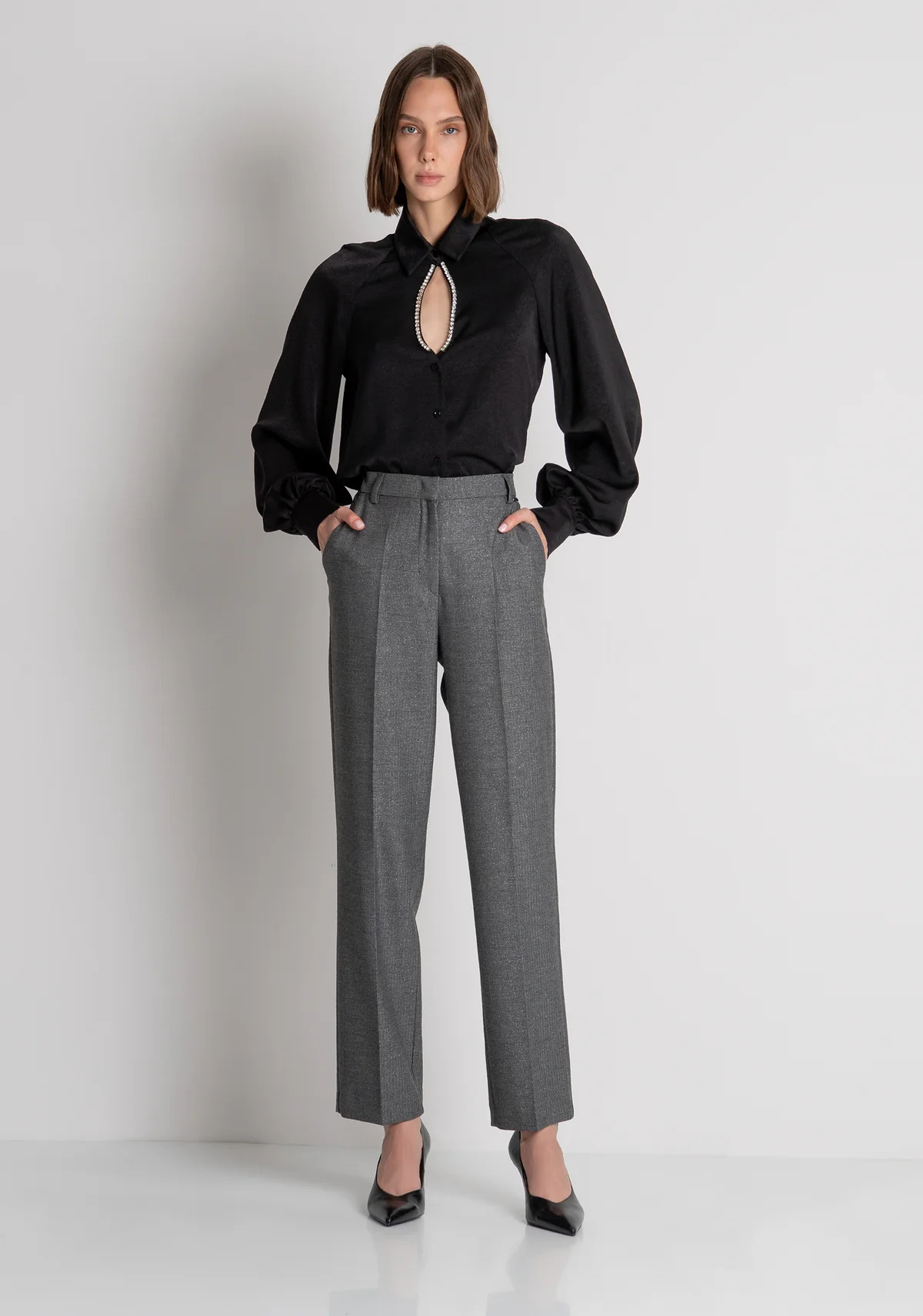 Pantalón chino corte regular