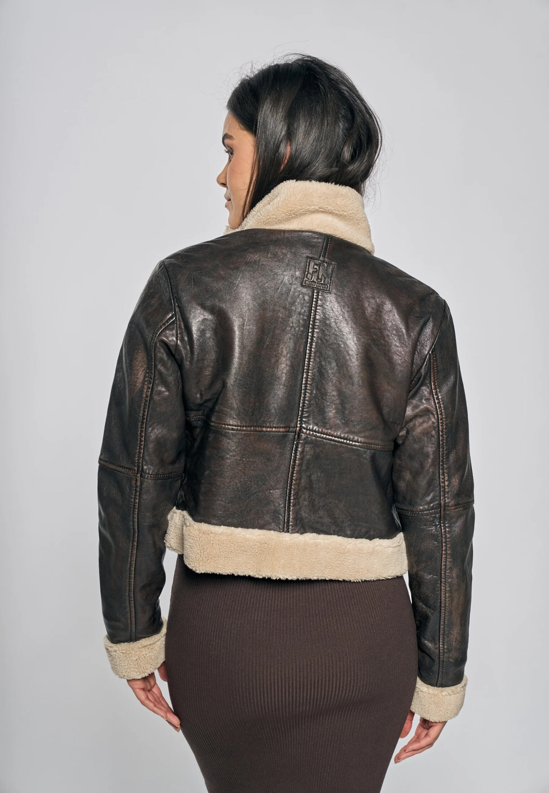 Chaqueta de cuero 'Cozy Up' - Imagen 2