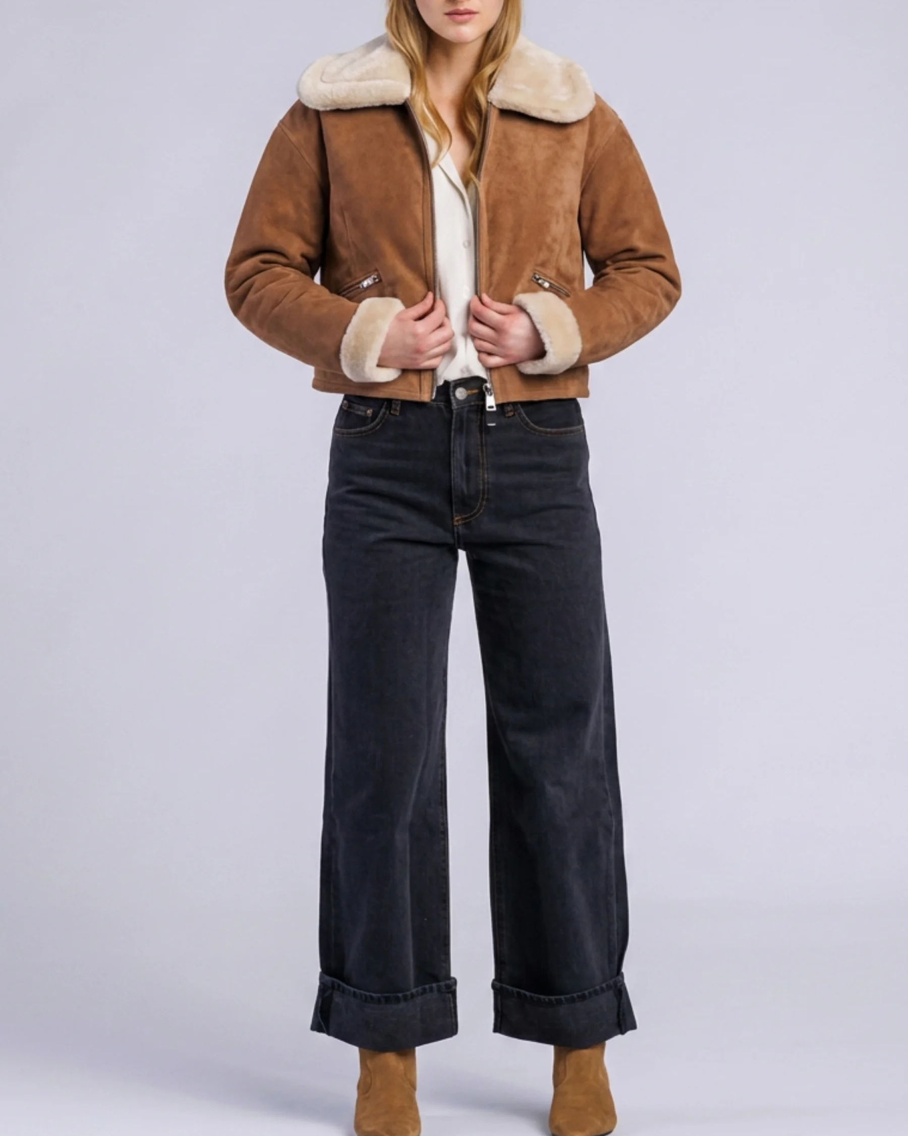 Chaqueta de piel 'Lona' - Imagen 3